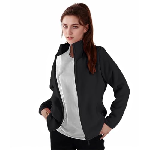 Joe Wenko Women's Soft Sherpa Lined Full-Zip Fleece Jacket